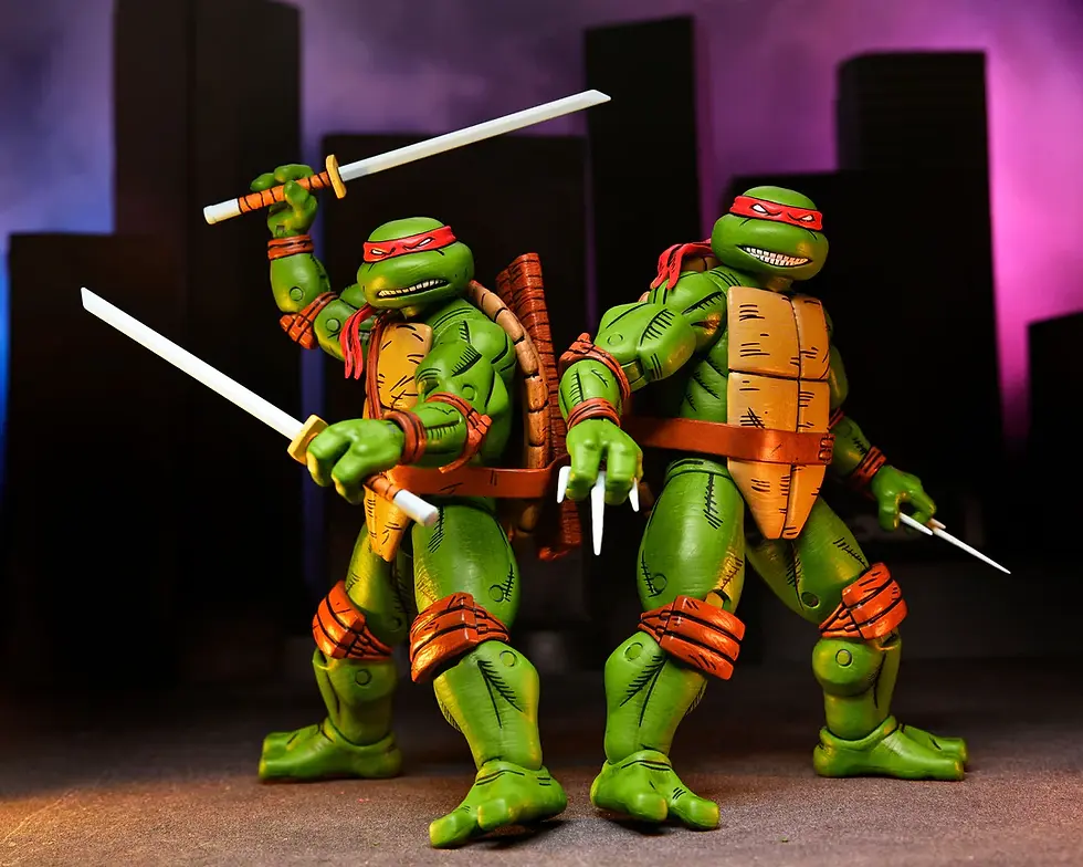 Прев'ю: Фігурки Eastman & Laird’s TMNT Черепашки-Ніндзя 4 в 1