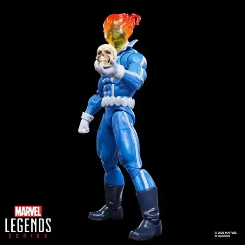 Прев'ю: Фігурка Marvel Legends Примарний Вершник Джонні Блейз з мотоциклом