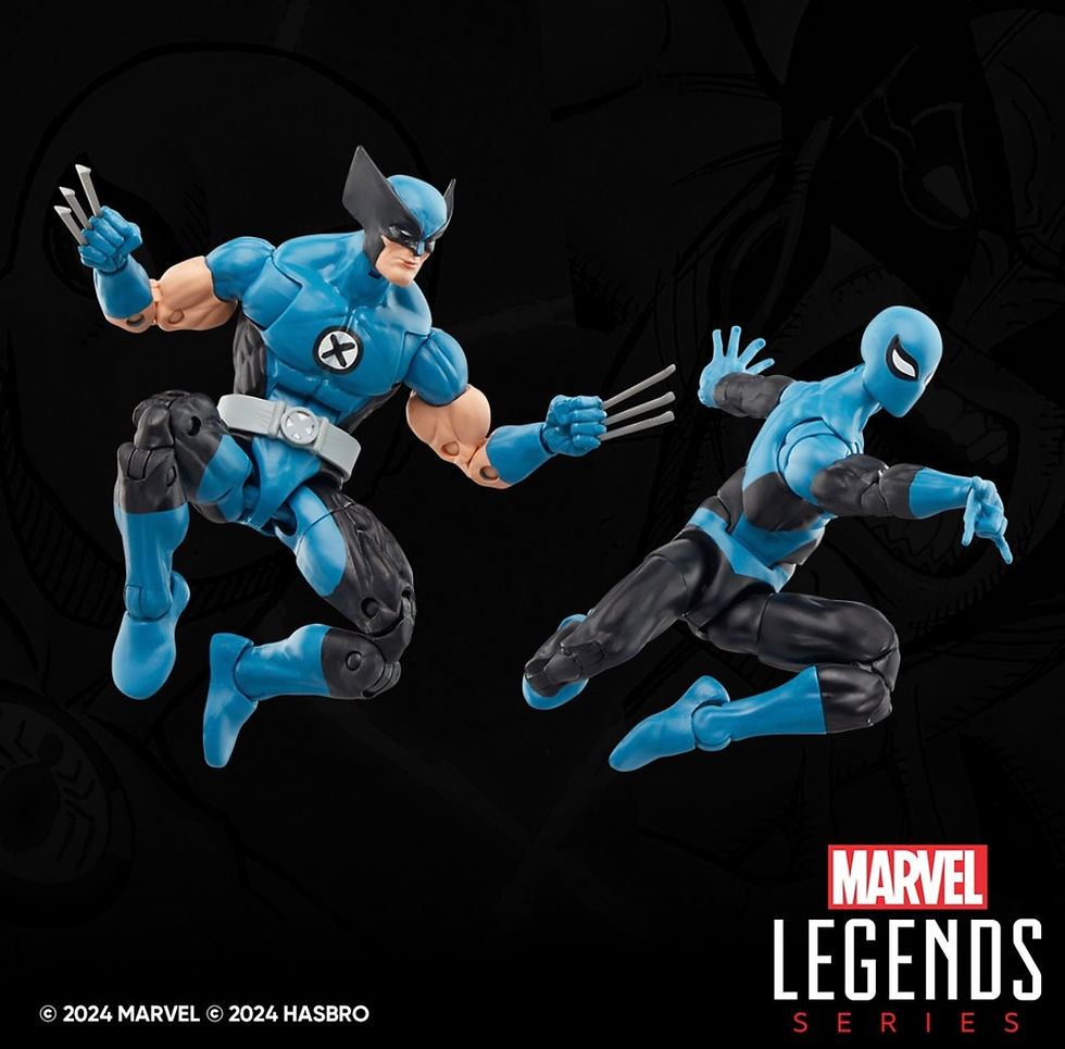 Прев'ю: Фігурки Marvel Legends Людина-Павук і Росомаха