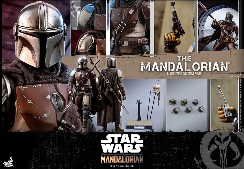 Прев'ю: Фігурка TMS007 Мандалорець