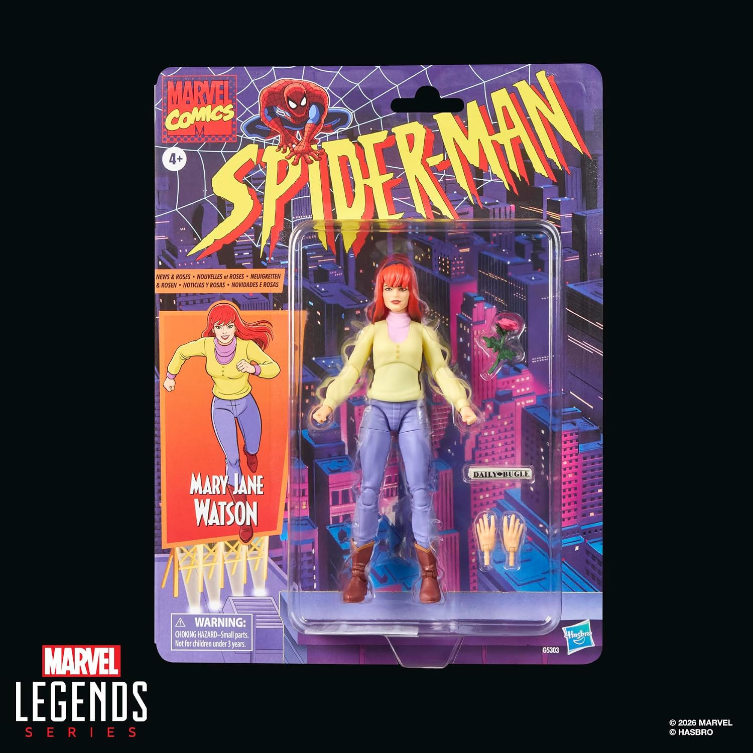 Фігурка Marvel Legends Людина-Павук Мері Джейн
