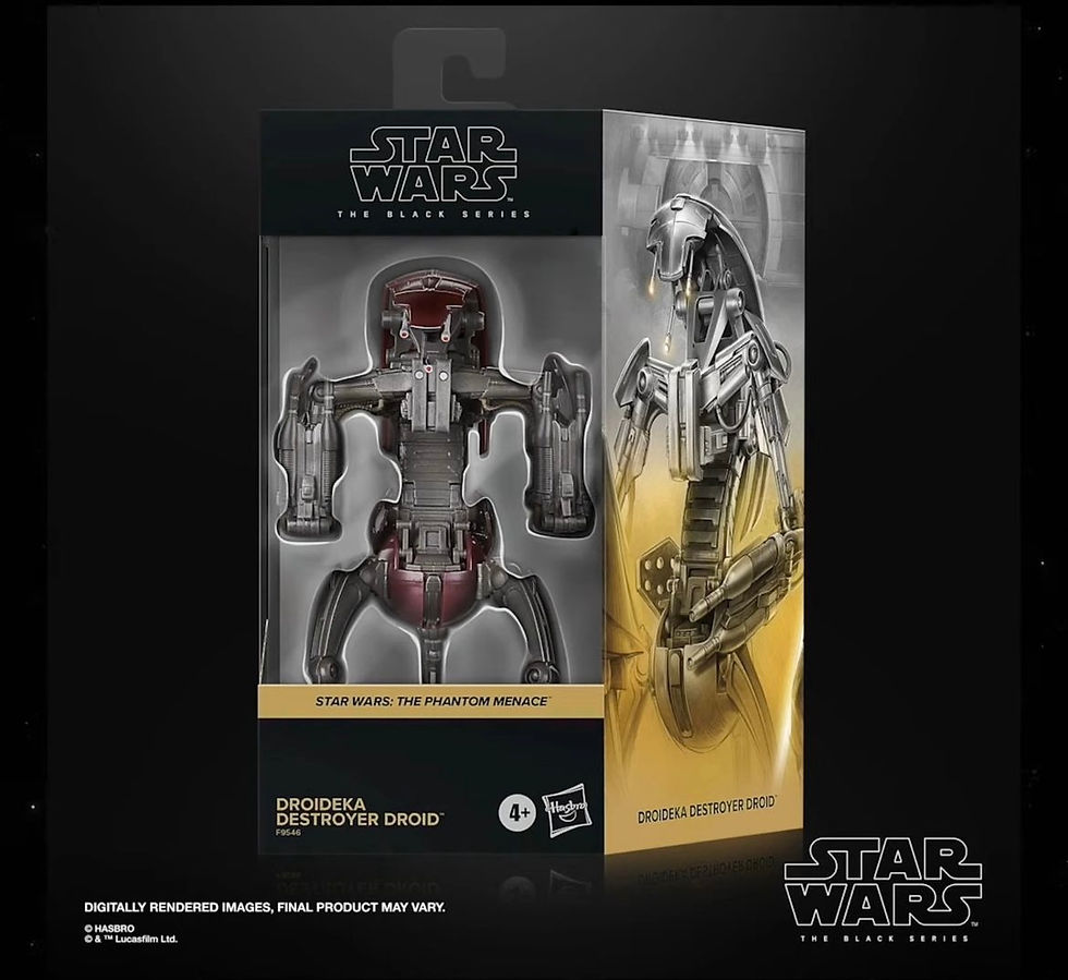 Фігурка Зоряні Війни Чорна Серія Дроїд-Винищувач Дроідека