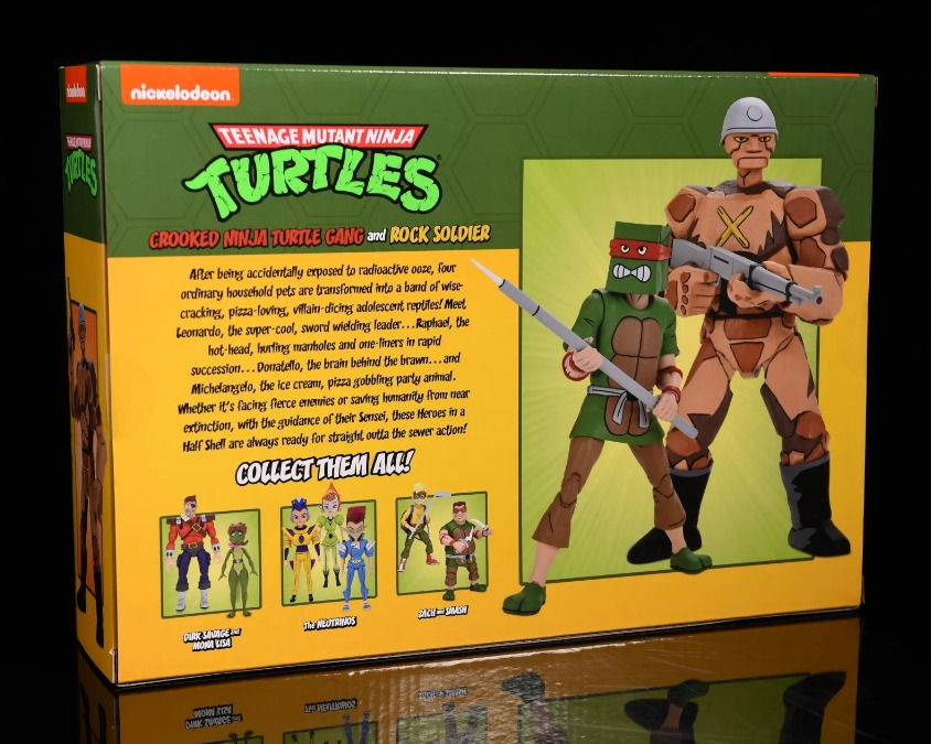 Прев'ю: Фігурки TMNT Бандюк Кривих Черепах-ніндзя та Скелястий Солдат
