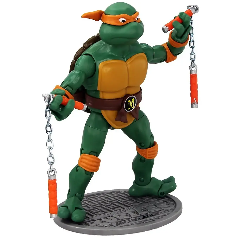 Прев'ю: Фігурка TMNT Черепашки-Ніндзя Мікеланджело
