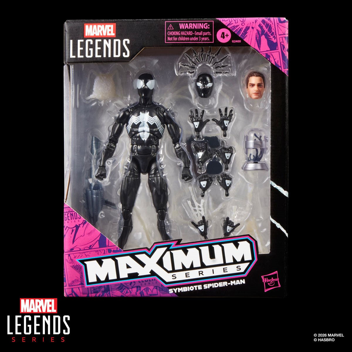 Фігурка Marvel Legends Maximum Людина-Павук Симбіот