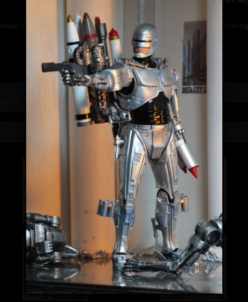 Прев'ю: Фігурка NECA Robocop Vs. The Terminator Робокоп Майбутнього