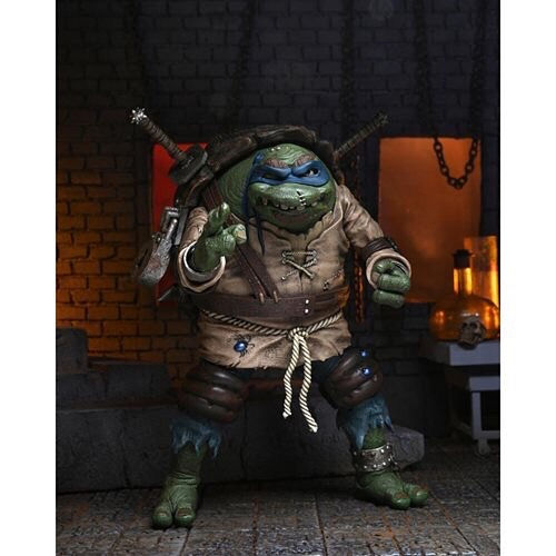 Прев'ю: Фігурка NECA TMNT Черепашки Ніндзя Леонардо Горбань