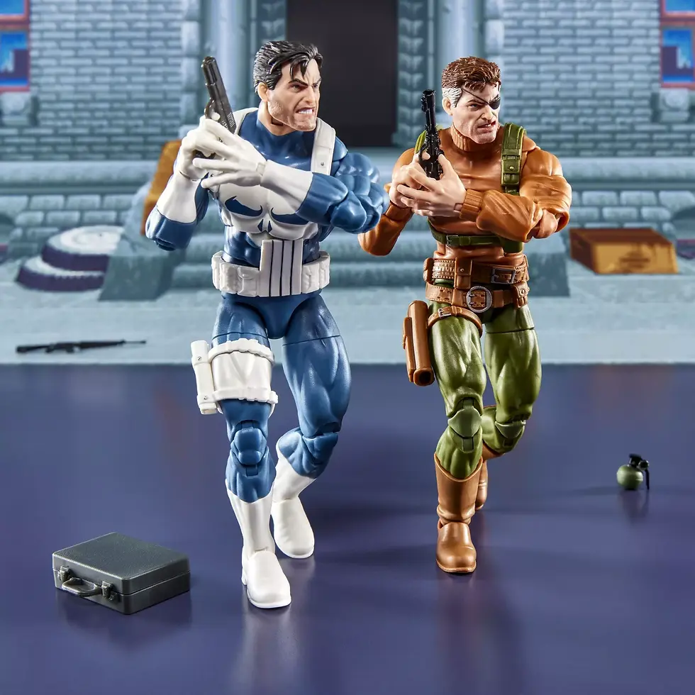 Прев'ю: Фігурки Marvel Legends Каратель і Нік Ф'юрі