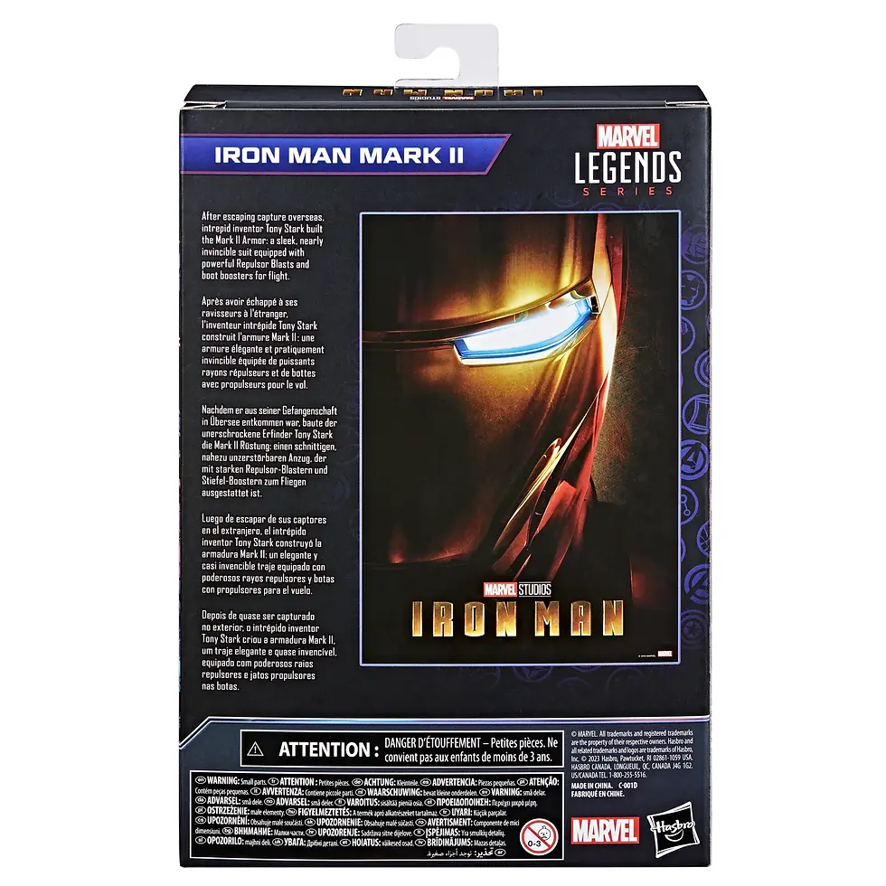 Прев'ю: Фігурка Marvel Legends Залізна Людина Марк ІІ