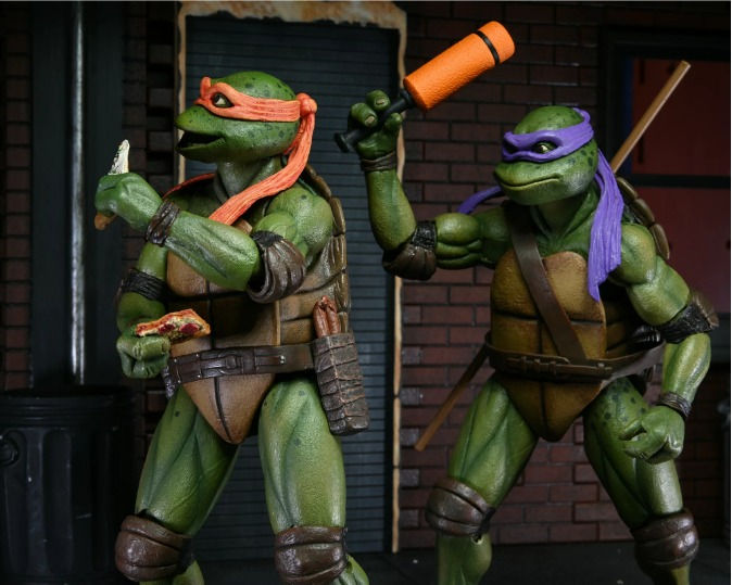 Прев'ю: Фігурки Ultimate TMNT Черепашки-Ніндзя 2 Донателло і Мікеланджело