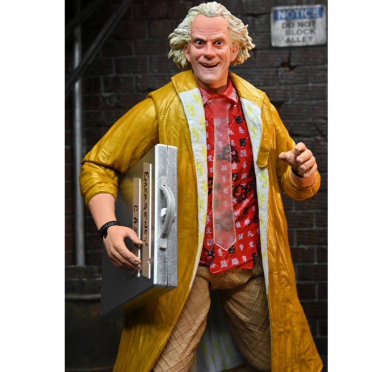 Прев'ю: Фігурка NECA Ultimate Назад у майбутнє 2 Док Браун (2015)