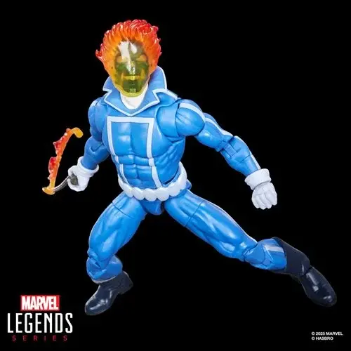 Прев'ю: Фігурка Marvel Legends Примарний Вершник Джонні Блейз з мотоциклом