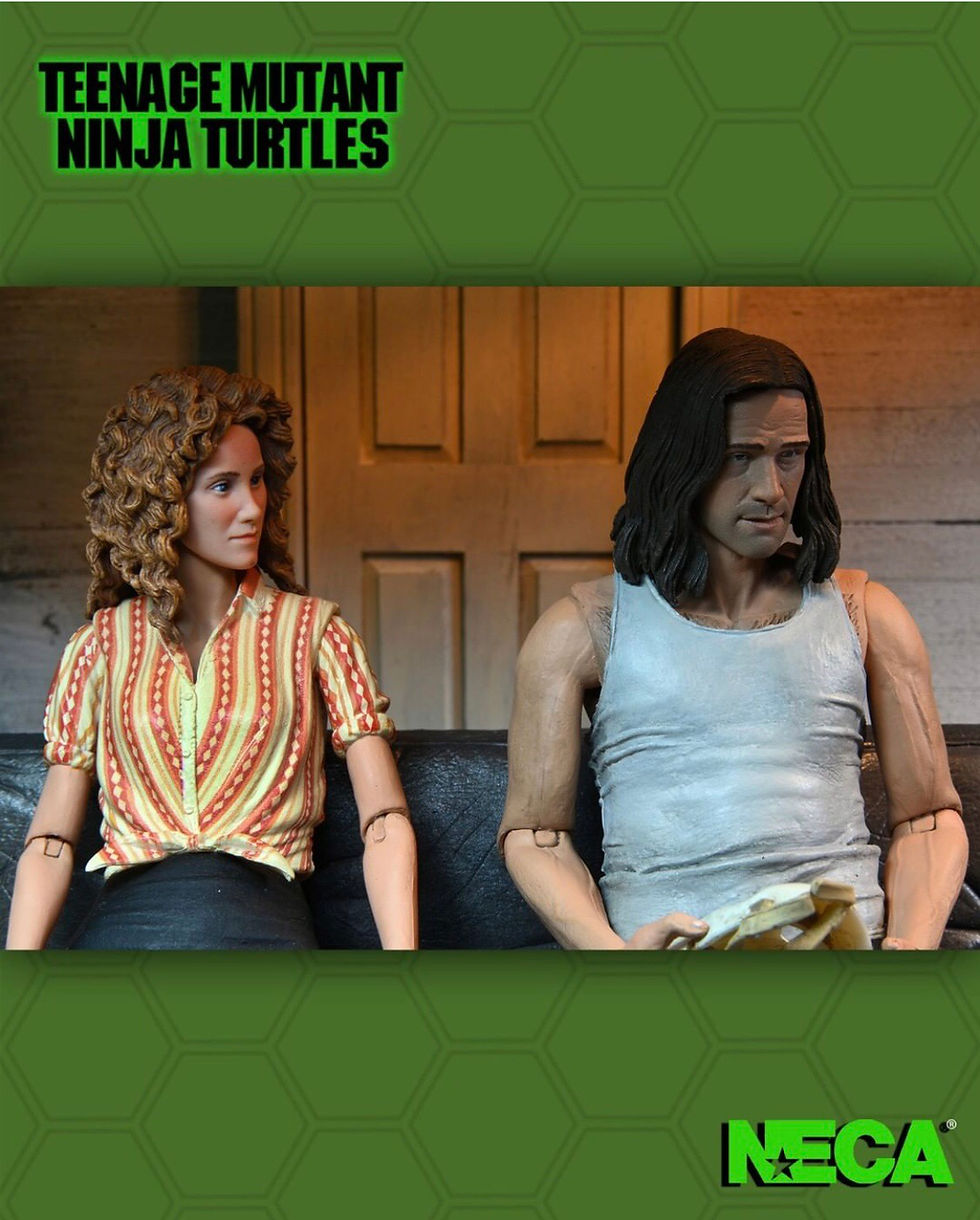 Прев'ю: Фігурки NECA TMNT Ейпріл О’Ніл та Кейсі Джонс Ферма
