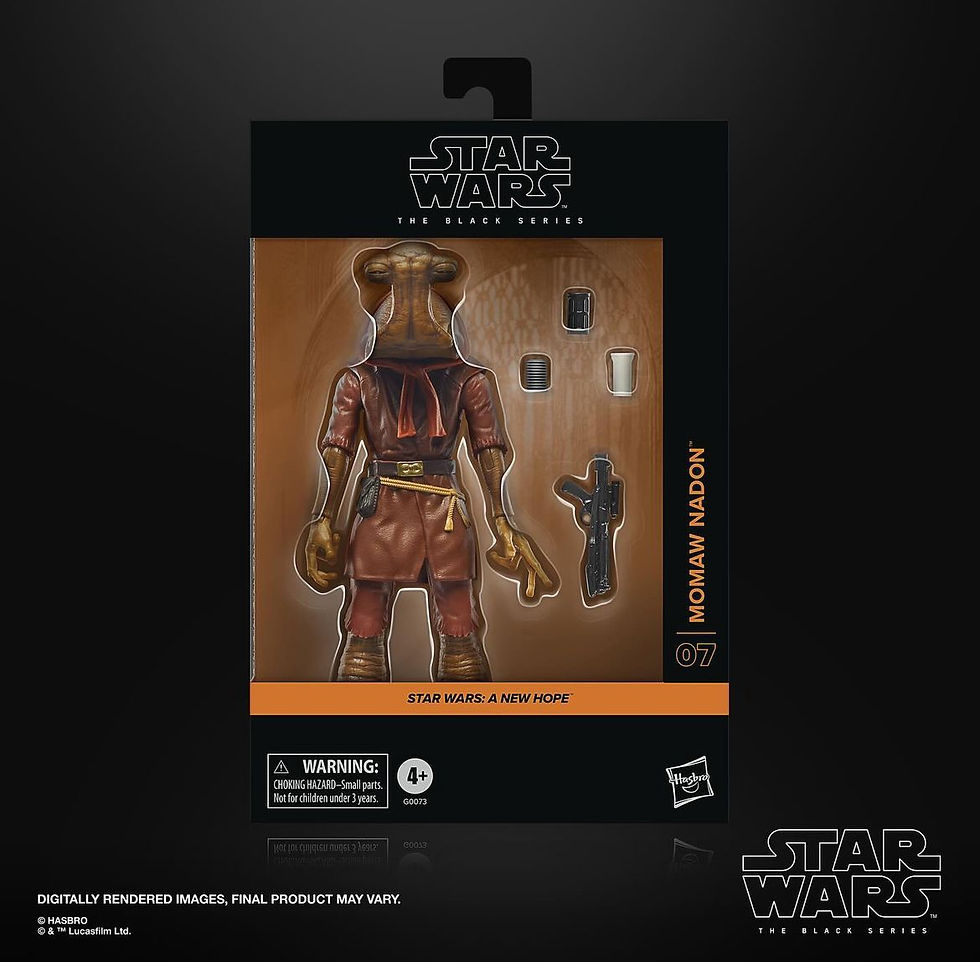 Фігурка Зоряні Війни Чорна Серія Момав Надон