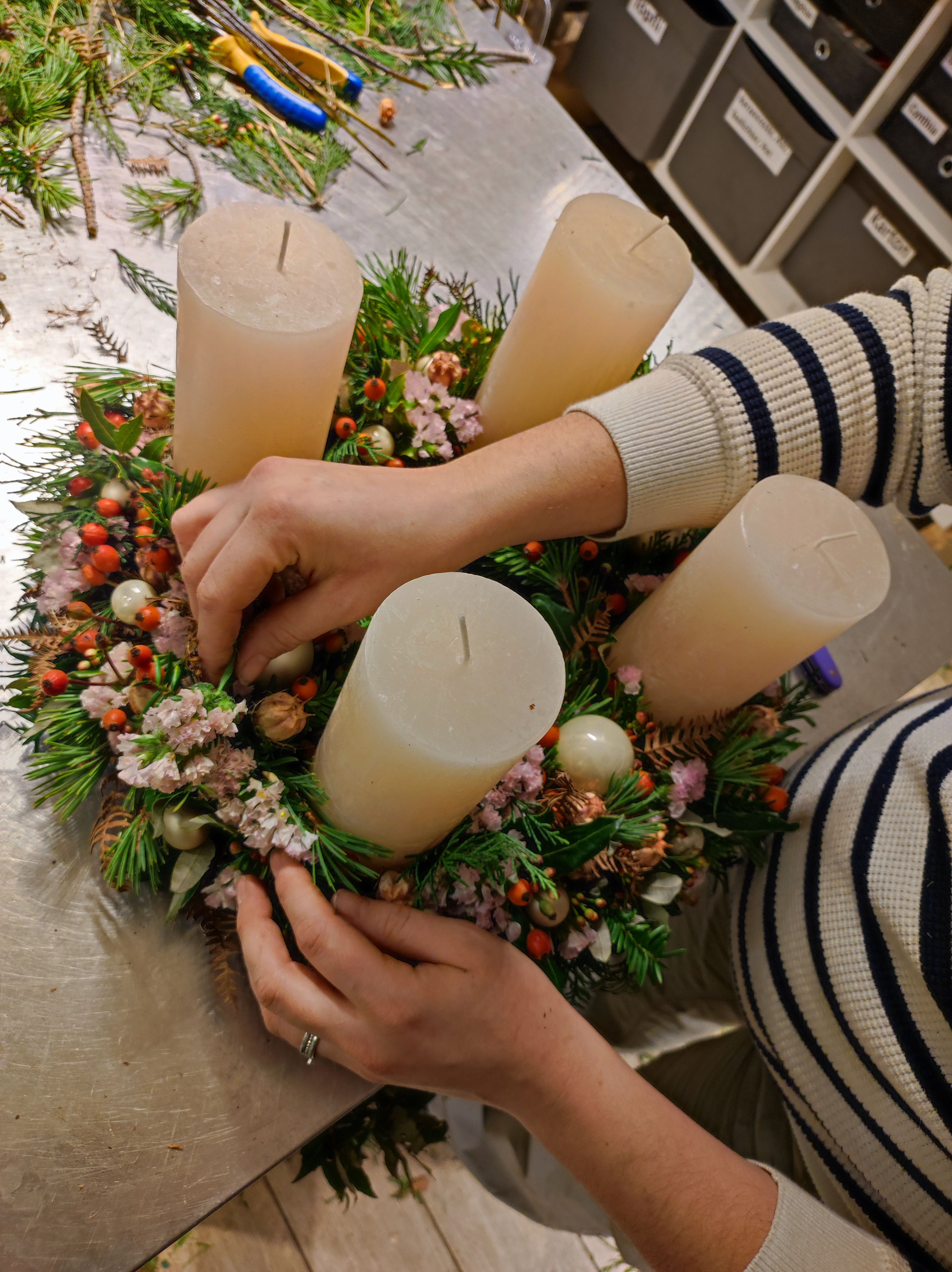 Adventskranz - Kurs