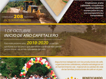 Iniciamos con mucha alegría y esperanza el año cosecha 2019-2020