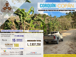 FCN Realiza importantes obras de infraestructura en Corquín, Copán