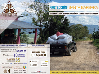 FCN Realiza importantes obras de mantenimiento vial en el Municipio de Protección Santa Bárbara