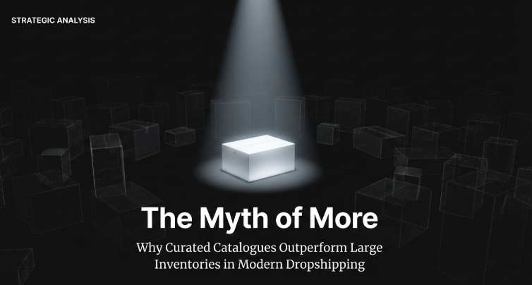 Curated catalog strategy in modern dropshipping