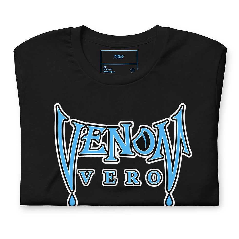 Thumbnail: Vero Venom Unisex Black T-shirt