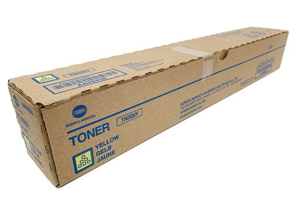 Konica Minolta AAV8230 (TN328Y) Genuine Yellow Toner Cartridge – OEM Original