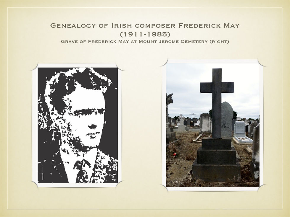 Family Tree of Composer Frederick May