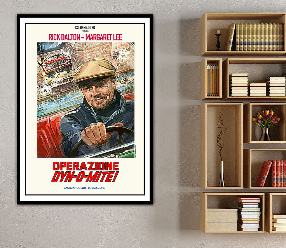Thumbnail: Operazione Dynomite! Poster -  Rick Dalton Poster