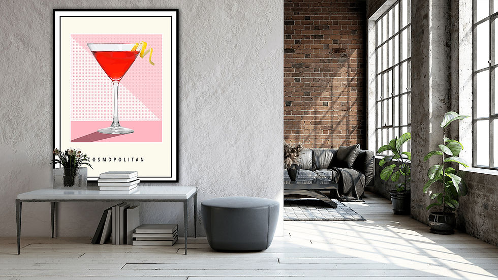 Thumbnail: Cocktail Poster - Cosmopolitan Poster