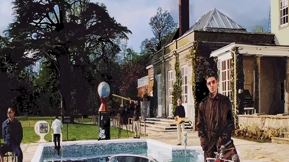 Thumbnail: Oasis Poster - Be Here Now - Music Poster