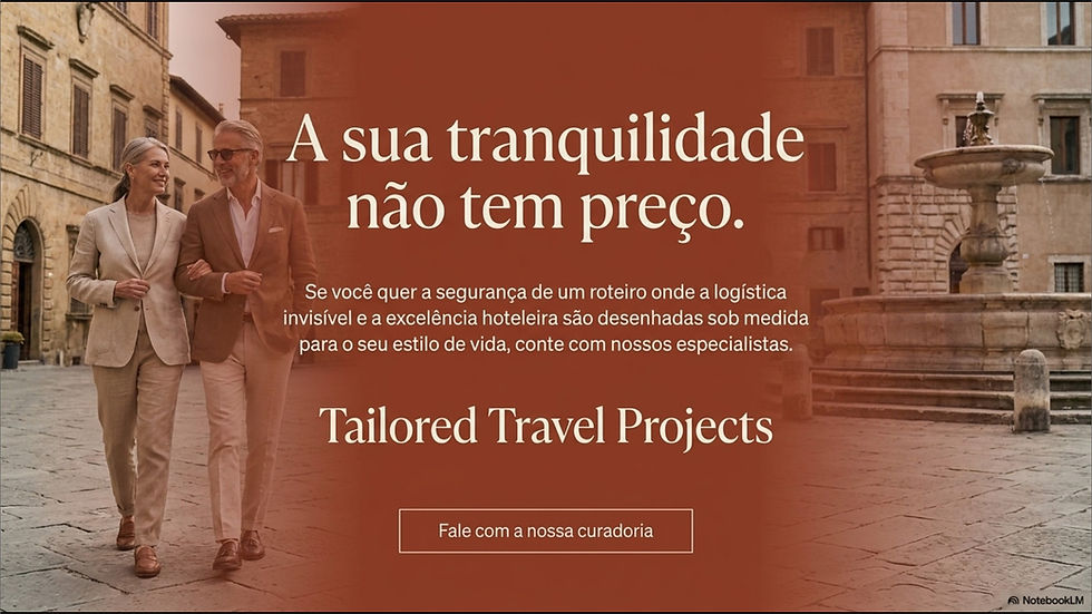 Itália com tranquilidade