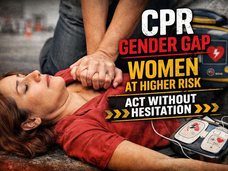 The Hidden Inequality in Cardiac Arrest Response: Why Women Receive Less CPR — and How Society Can Change It.