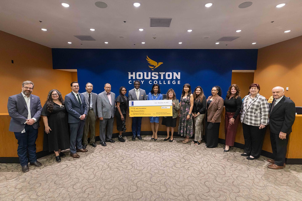 APAHA Donated $50,000 to HCC Foundation