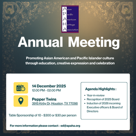 APAHA Annual Meeting 2025