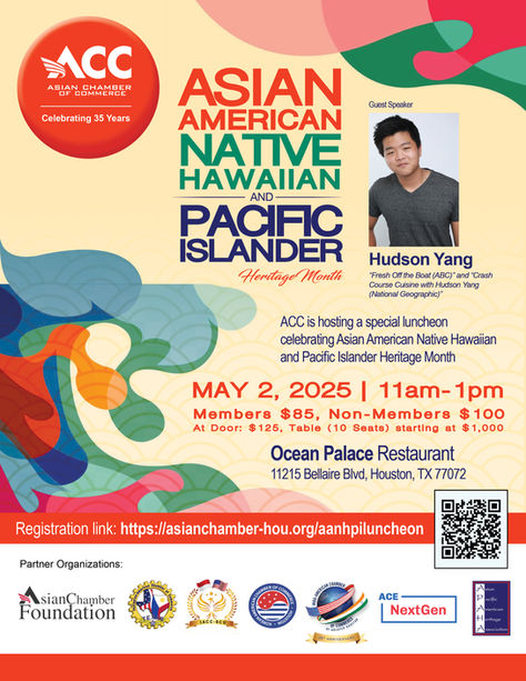 Asian Chambers of Commerce Annual AANHPI Heritage Luncheon