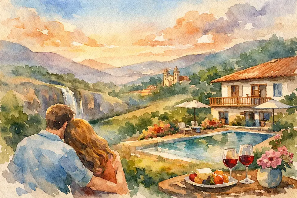 Escapada de casal em Minas: onde ficar bem