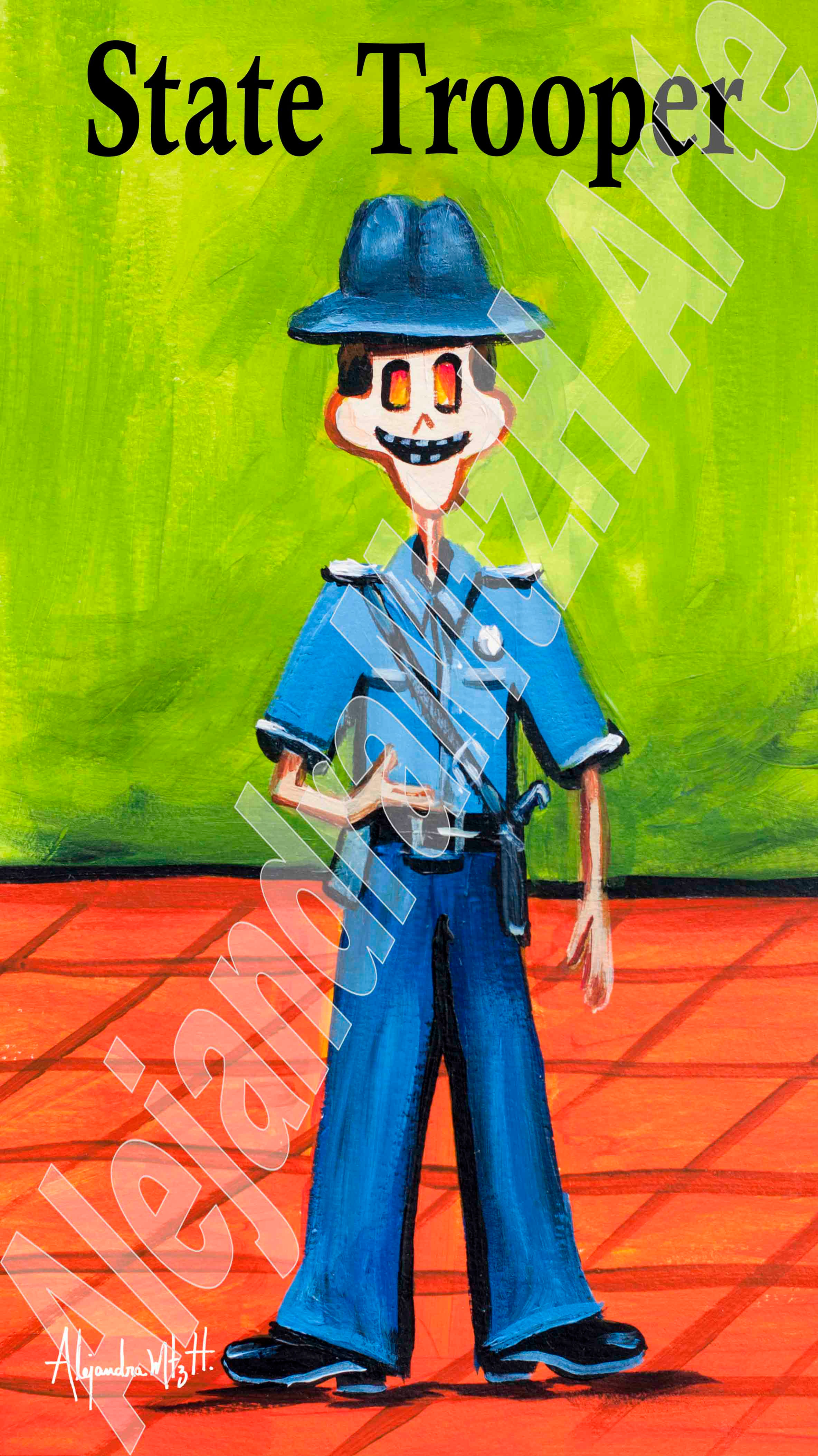 State Trooper Blue M