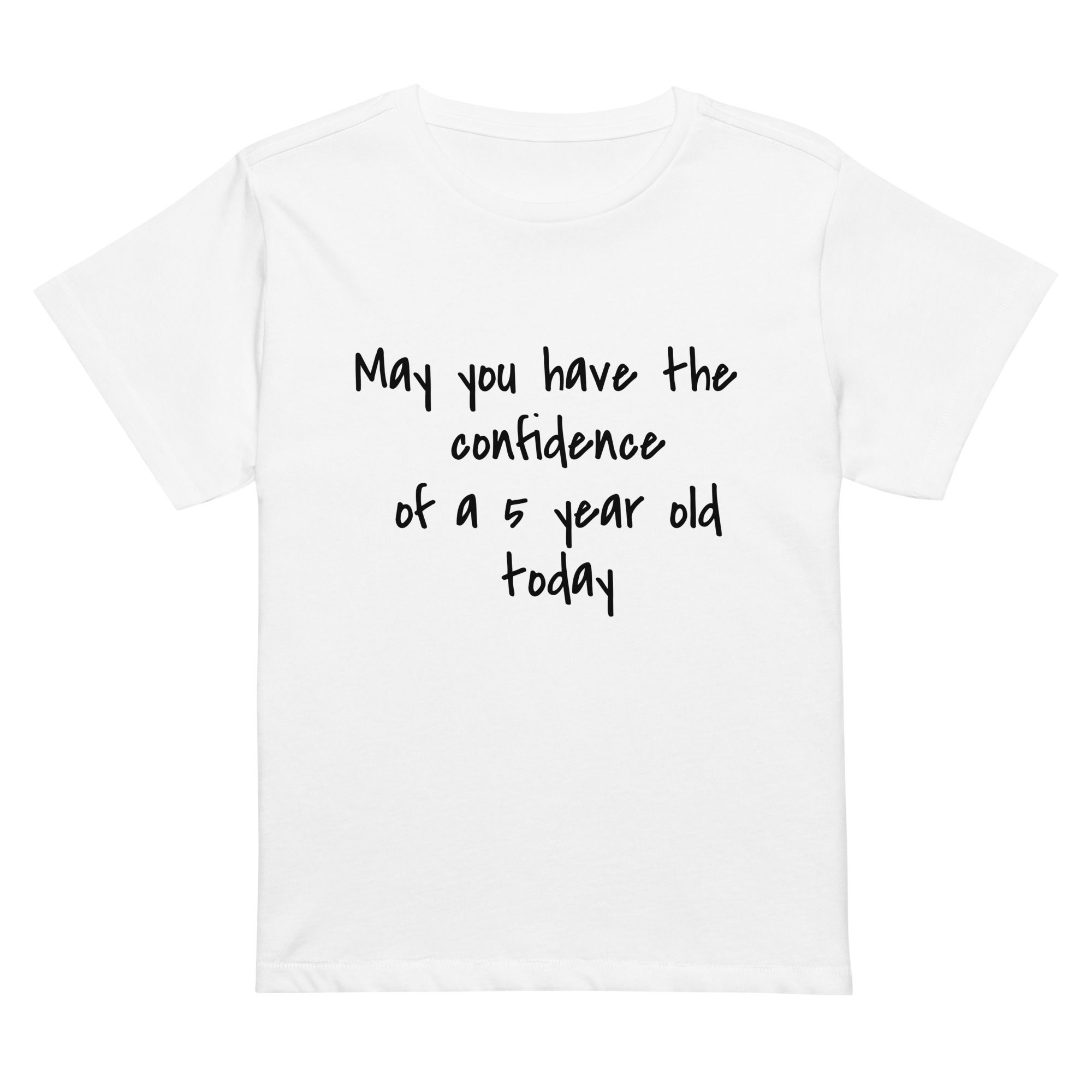 Women’s high-waisted t-shirt