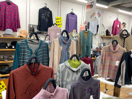 冬物最終セール実施中