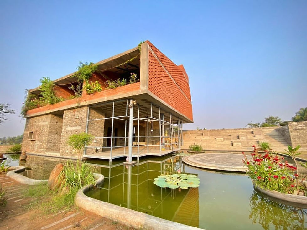 Aranyak Retreat centre in tiruvanamallai