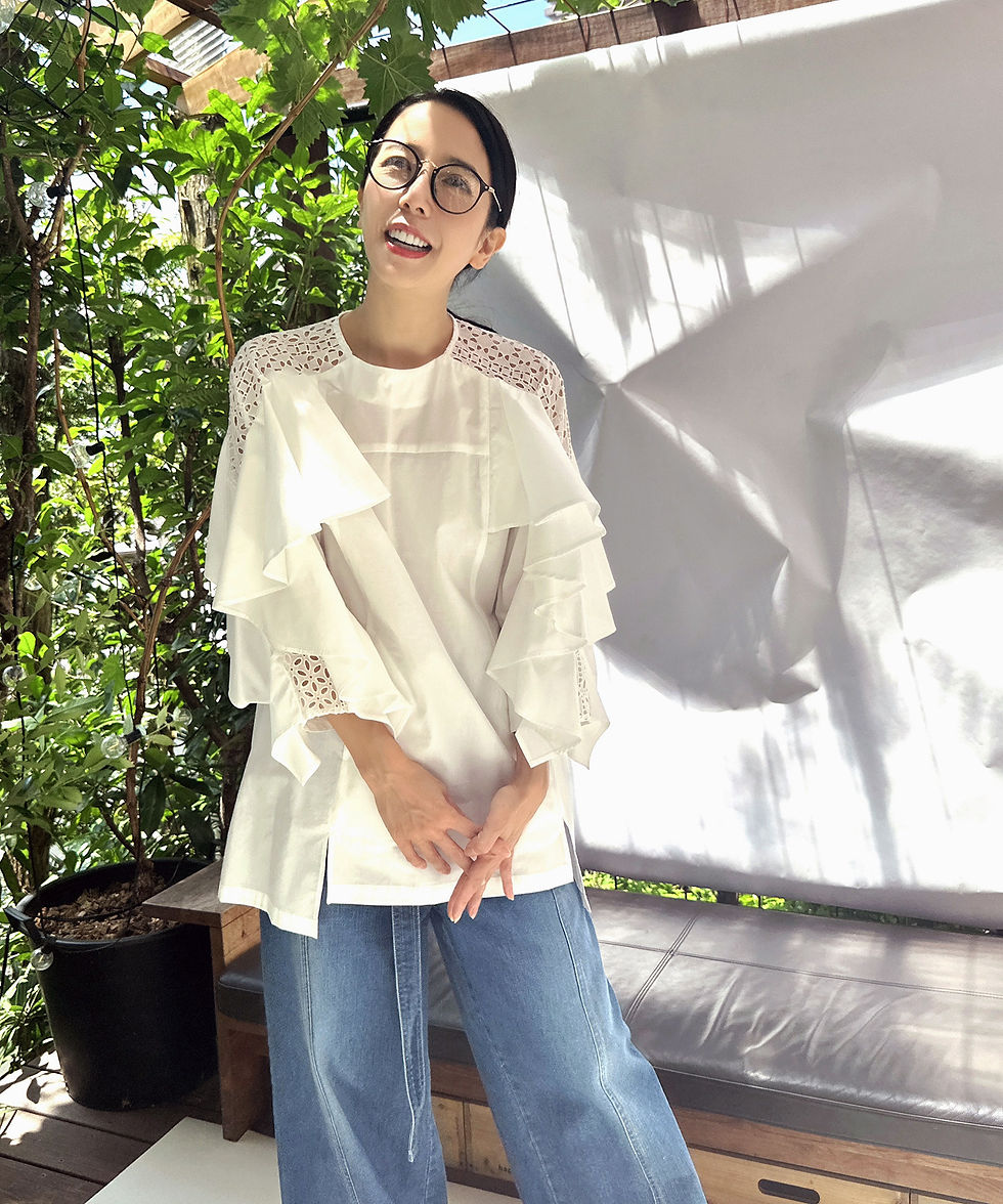 サムネイル： Shoulder lace cascad tunic(製品OFF)