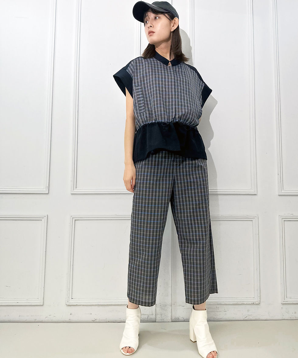 サムネイル： Import check widePants