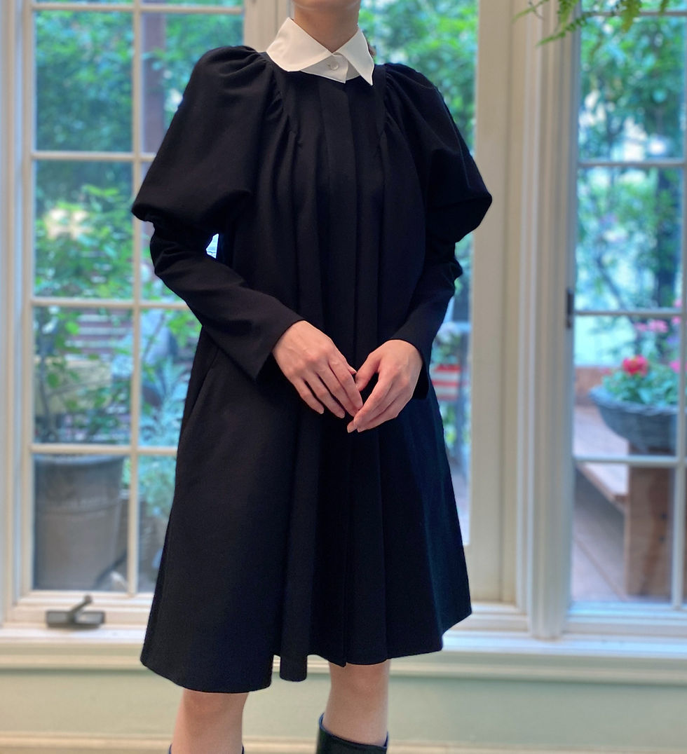サムネイル： Power shoulder shirt dress(製品)