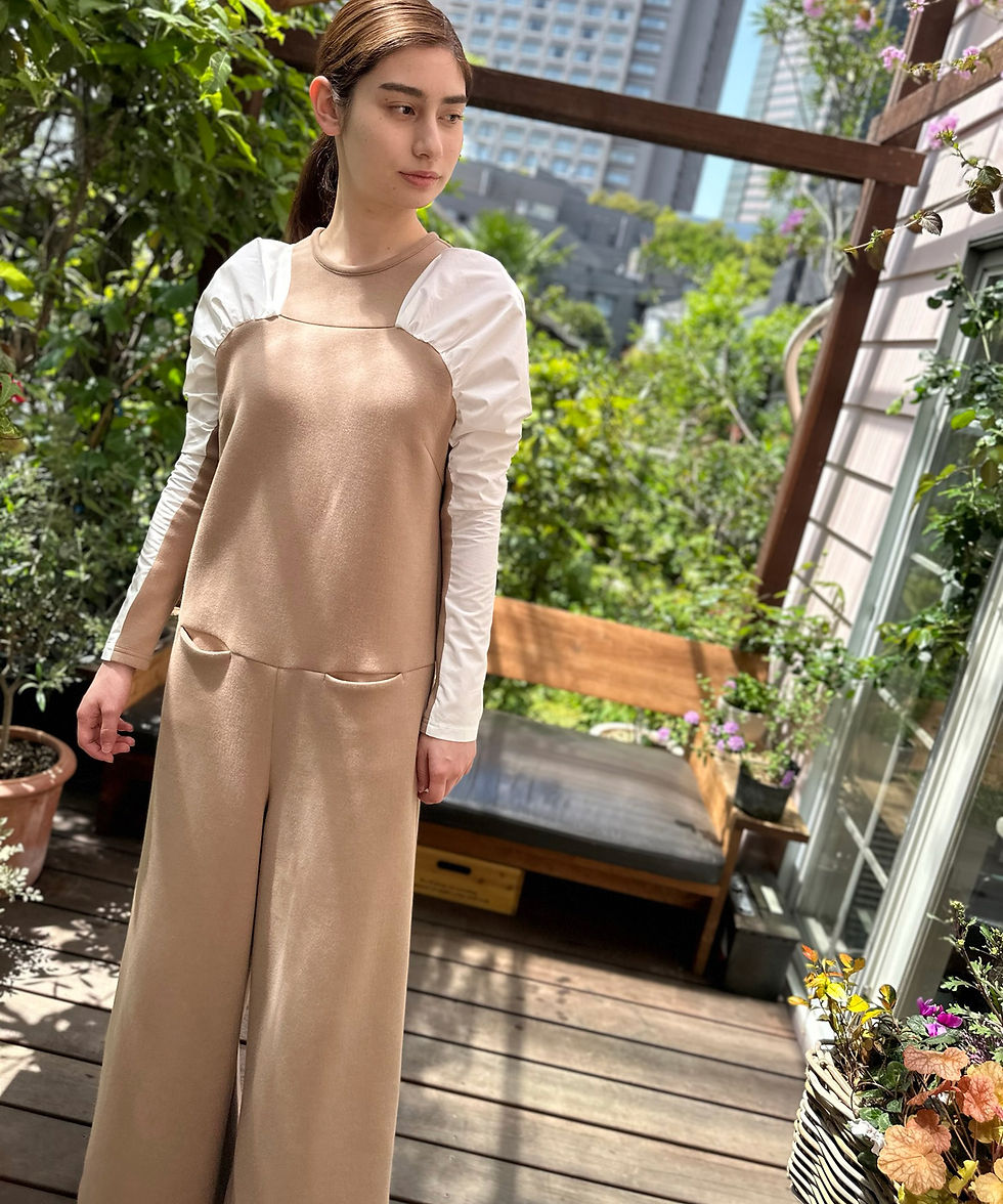 サムネイル： Shirt sleeve loose all-in-one(製品)