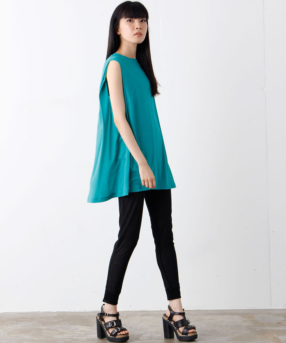 サムネイル： A-line sleeveless T-shirt