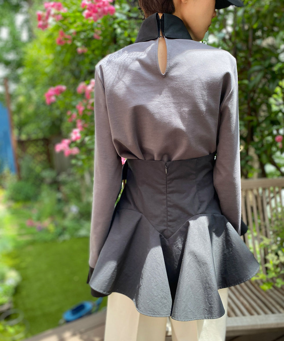 サムネイル： Layered 2way  bustier skirt