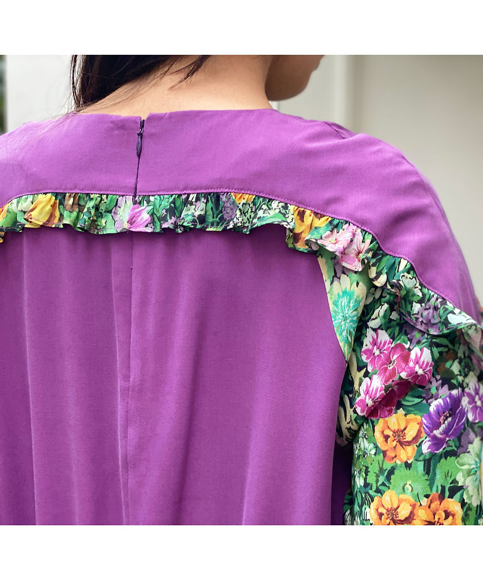 サムネイル： ☆Import flower gather dress