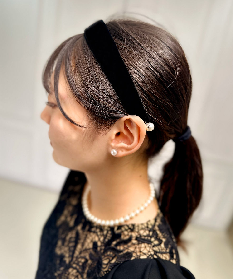 サムネイル： Original pearl headband(製品)