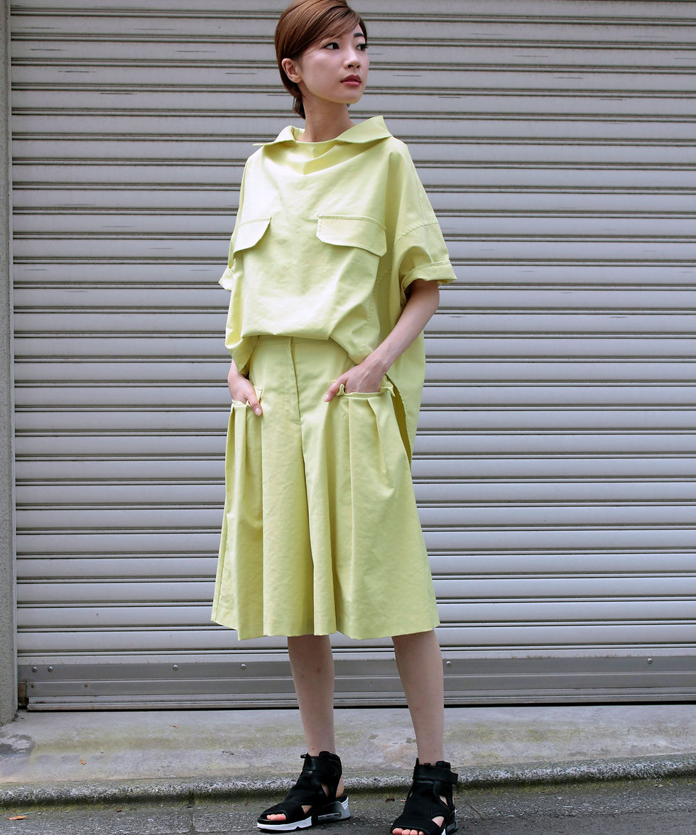 サムネイル： Cotton linen ox blouse
