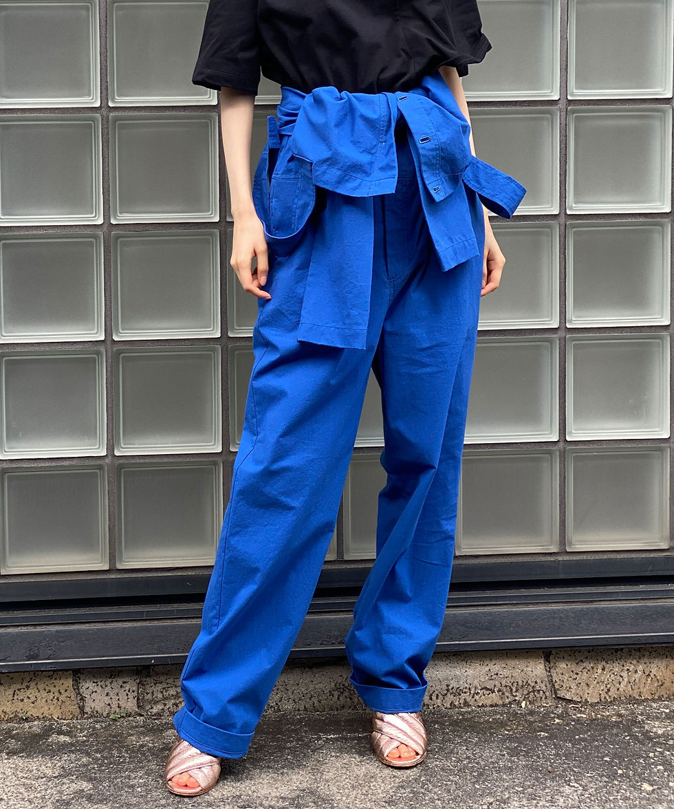 サムネイル： ☆Vintage cotton 2 way pants