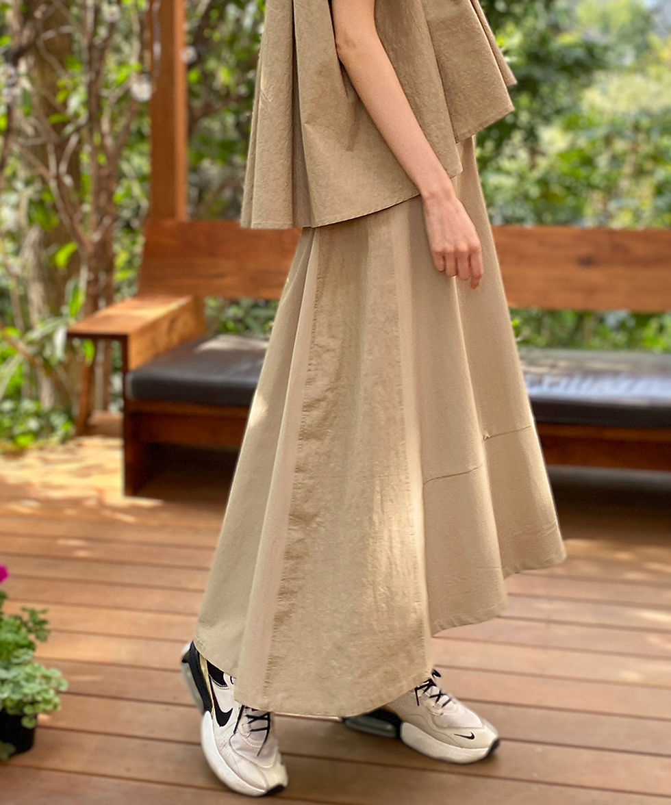 サムネイル： ☆Tuck design flare skirt
